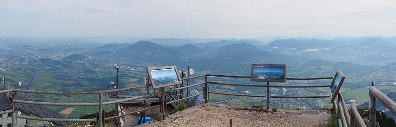 ウンタースベルク山　展望台