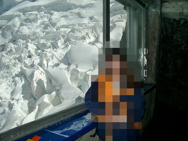アイスメーア展望台氷塊