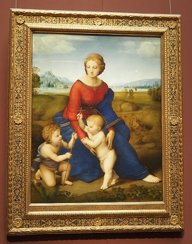 『草原の聖母』ラファェロ・サンティ