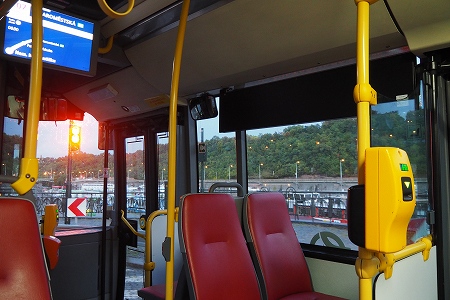 プラハのバス