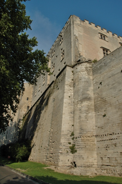 アヴィニョンの城壁の一部