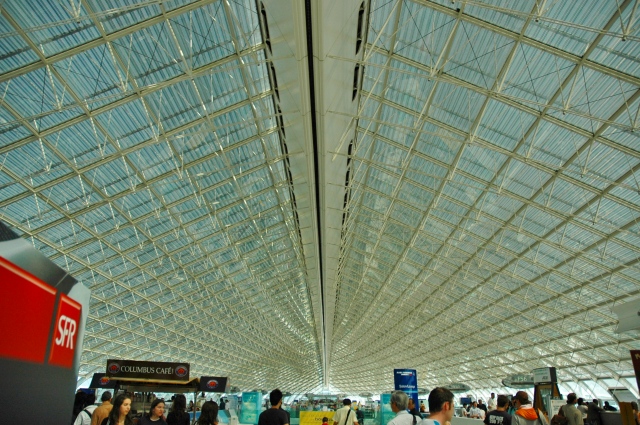 シャルル・ドゴール空港の屋根