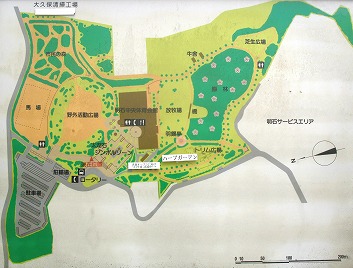 石ヶ谷公園地図