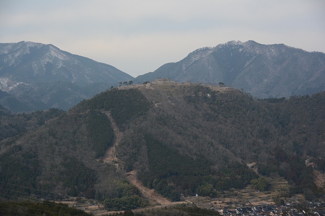 立雲峡からの竹田城跡
