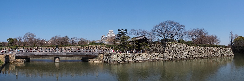 内濠と姫路城