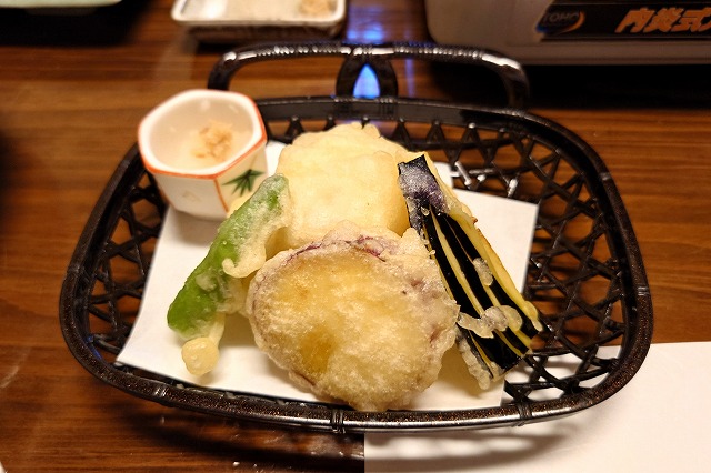 はもと野菜の天ぷら