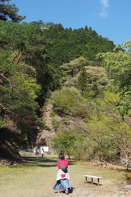 生野銀山　坑道外