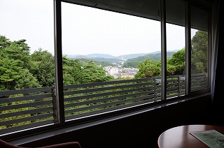 グランドプリンスホテル京都からの景色