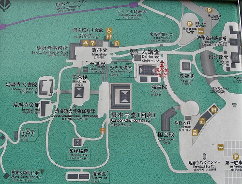 延暦寺マップ