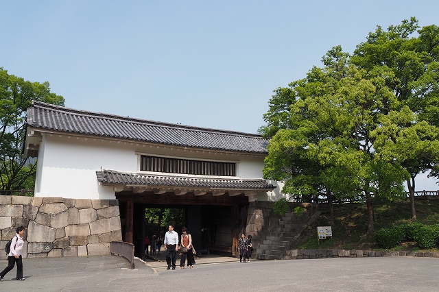 大阪城　青屋門