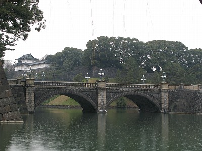 皇居正門石橋と伏見櫓