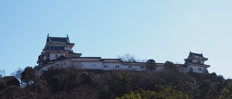 西の丸広場からの和歌山城