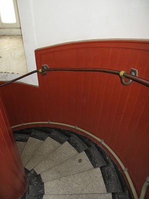 角島灯台の階段