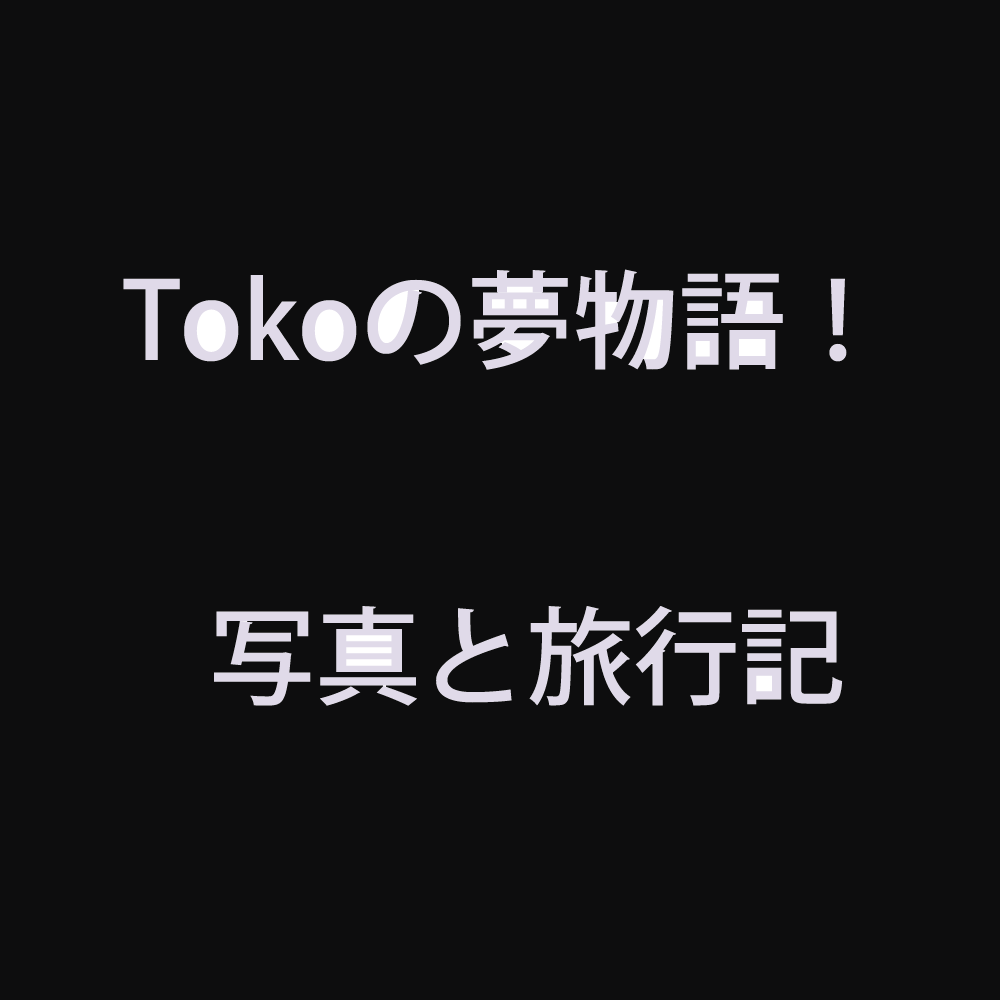 Tokoの夢物語！写真と旅行記