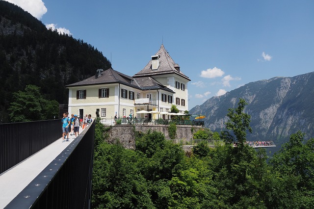 ハルシュタットスカイウォーク展望台とレストラン