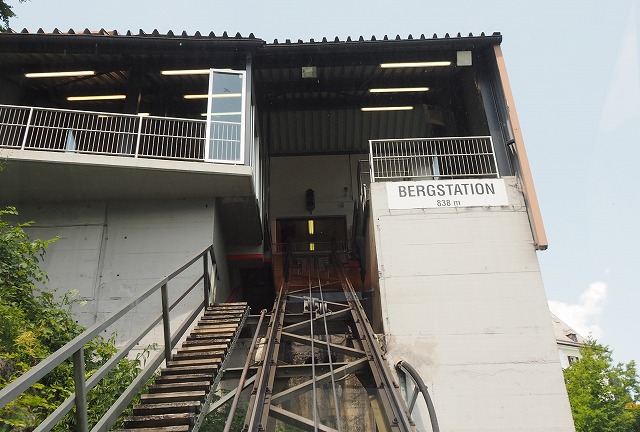 ハルシュタット　ケーブルカー