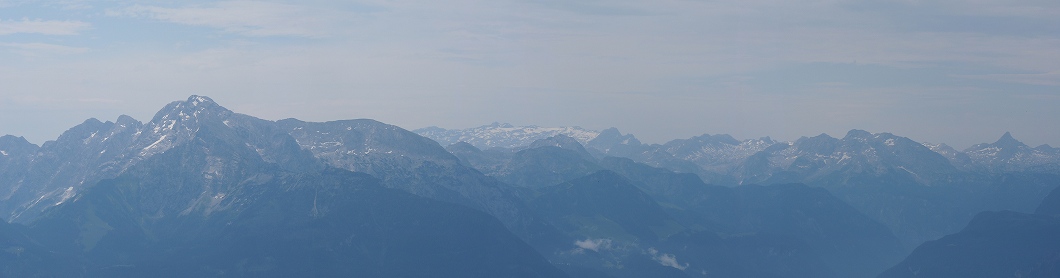 ウンタースベルク山からの眺望