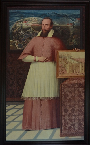 ヘルブルン宮殿　大司教マルクス肖像画