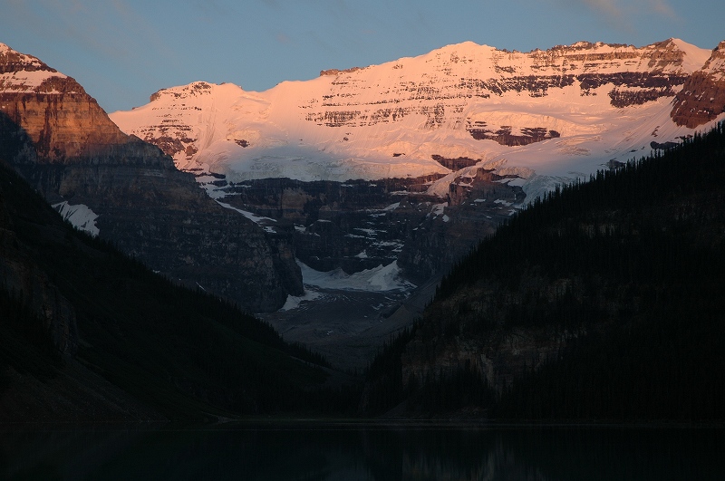 レイク・ルイーズの夜明け11