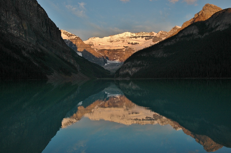 レイク・ルイーズの夜明け16