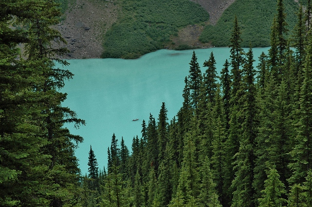 ミラー湖への途中１