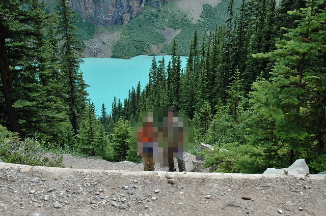 ミラー湖からの帰り１