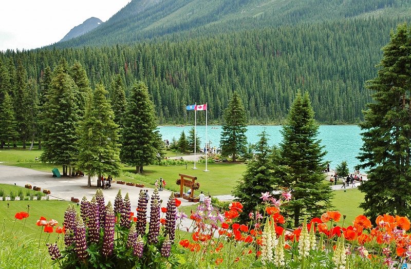 レイク・ルイーズ湖畔１０