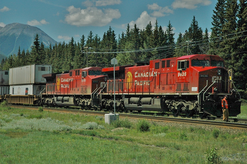 カナディアン・パシフィック鉄道の貨物列車
