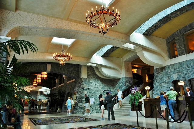 ホテルのロビー