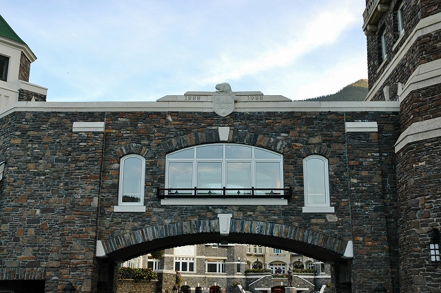 バンフ夕食散歩９