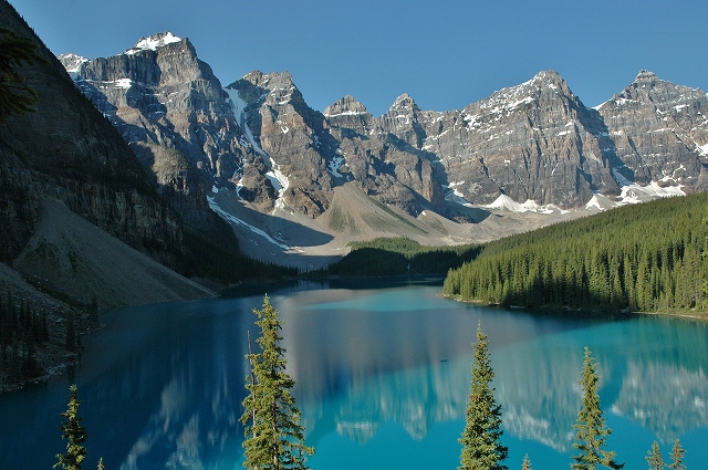 モレーン・レイクとテン・ピークス2