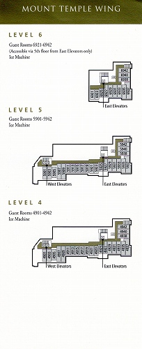 シャトーレイク・ルイーズ見取図３