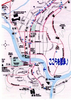ホテル周辺の散歩