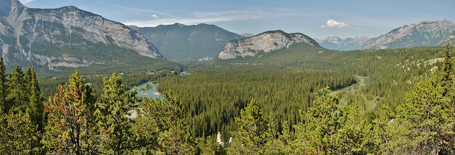 フードゥー展望台パノラマ