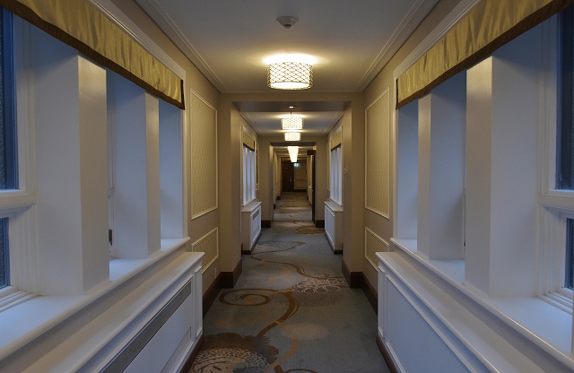 フェアモント・ル・シャトー・フロントナック廊下