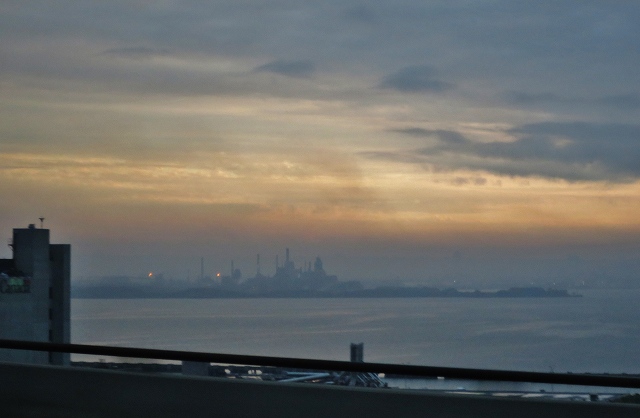 ハミルトンの町の工業地帯