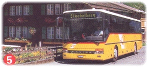 レングヴァルトからのバス