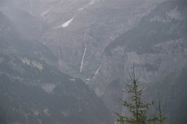 トリュンメルバッハの滝の上方