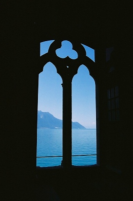 窓からのレマン湖１