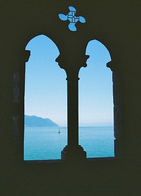 窓からのレマン湖２