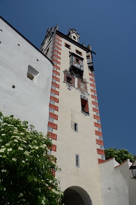 フュッセン　ホーエス城時計塔