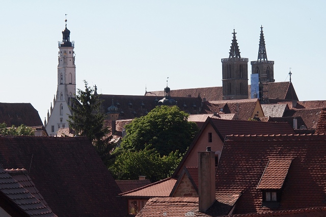 市壁からの街並み