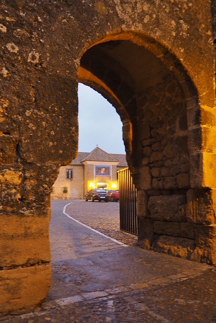 カルモナのパラドールの城壁