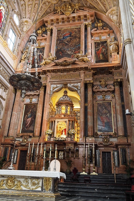 コルドバ　メスキータ　中央祭壇