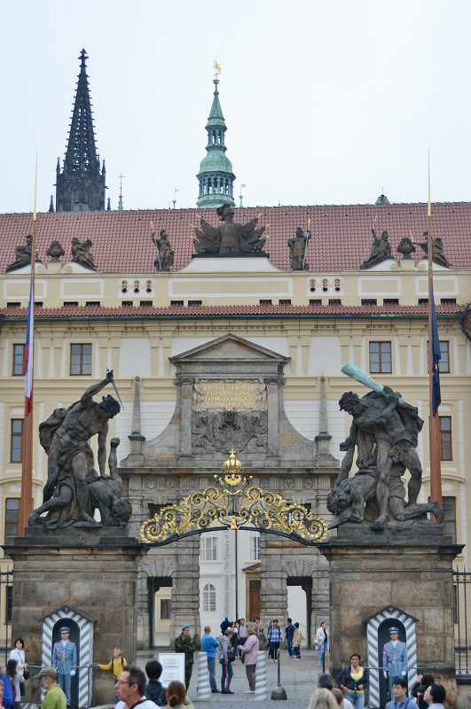 プラハ城　マティアス門