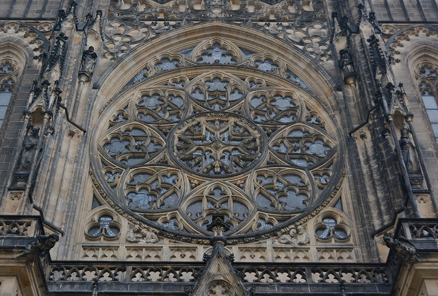 聖ヴィート大聖堂　バラ窓