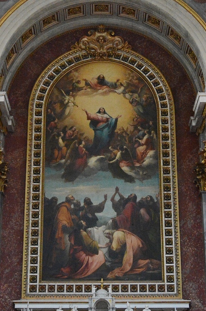 エステルゴム大聖堂　主祭壇の絵