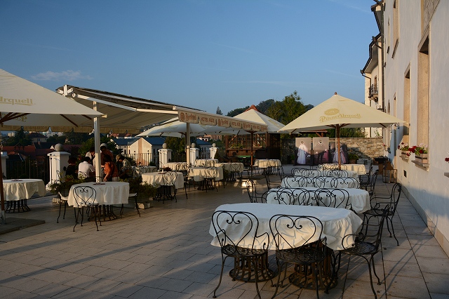 ホテル・ルーゼのテラス