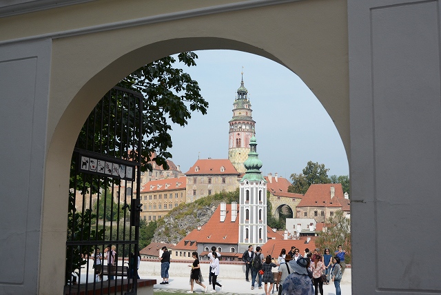 チェスキー・クルムロフ　展望台