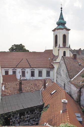 丘の上から見たブラゴヴェシュテンスカ教会